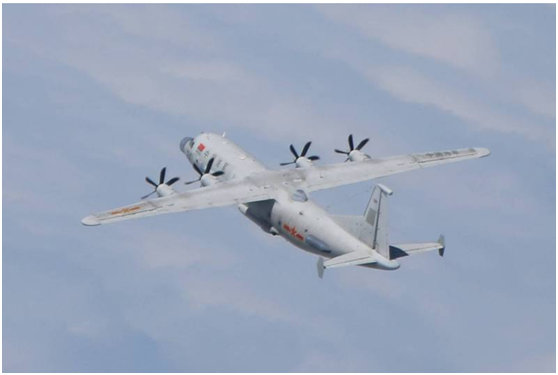 大陆军机回呛台军广播：我是中国人民解放军，正在进行例行性训练