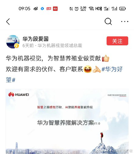 华为正式进军“养猪”业，任正非首次公开披露“南泥湾”计划